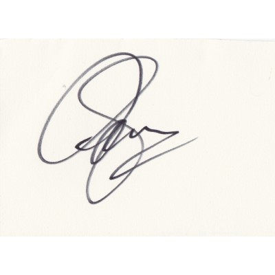 Craig Bellamy autograph (Norwich City; Cardiff City; Wales)