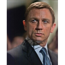 Daniel Craig autograph 1 (James Bond)