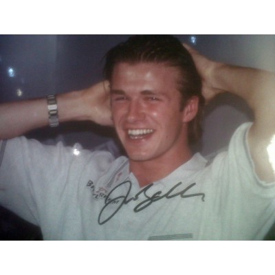 David Beckham autograph
