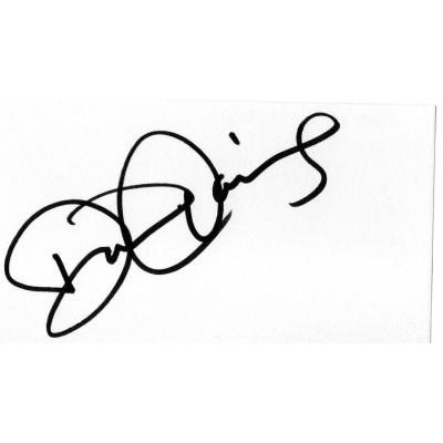 David Cassidy autograph