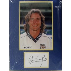 David Ginola autograph (Newcastle; France)