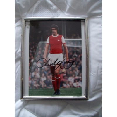 David O'Leary autograph (Arsenal)