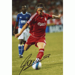 Fernando Torres autograph (Liverpool)