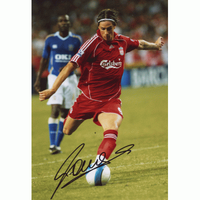 Fernando Torres autograph (Liverpool)