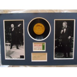 Frank Sinatra autograph w/ CD