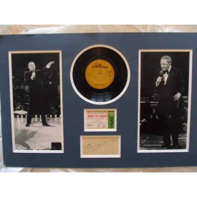 Frank Sinatra autograph w/ CD