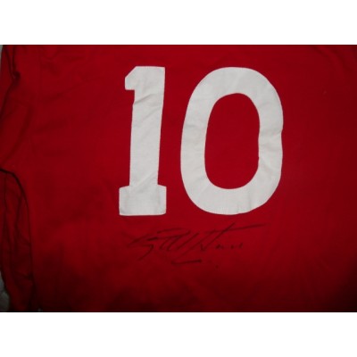 Geoff Hurst Signed Football Shirt (England)