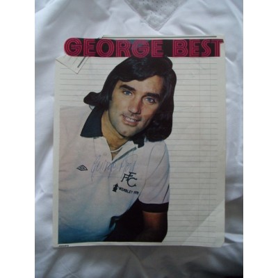 George Best autograph (Ireland; Fulham)