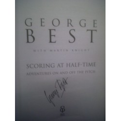 George Best Signed Book