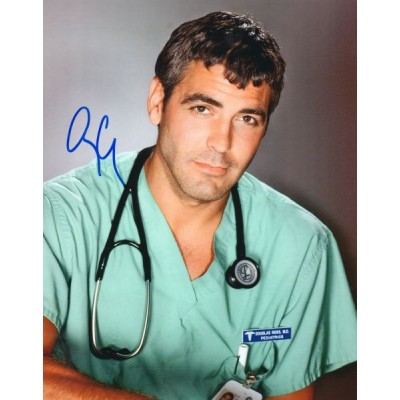 George Clooney autograph (ER)