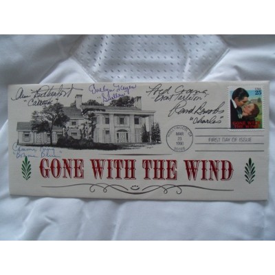 Gone with the Wind supporting cast autographs