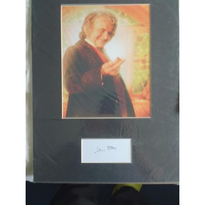 Ian Holm autograph (The Lord of the Rings)