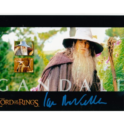 Ian McKellen autograph 1 (The Lord of the Rings)