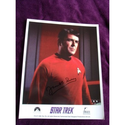 James Doohan autograph AFTAL (Star Trek)