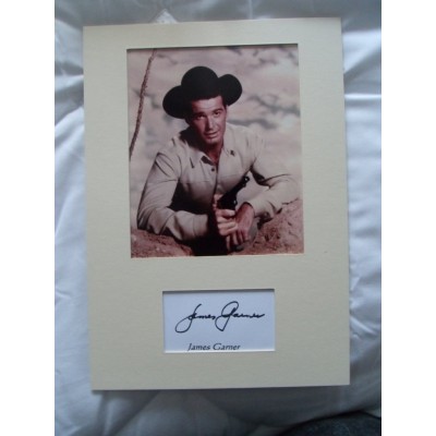 James Garner autograph (Maverick)