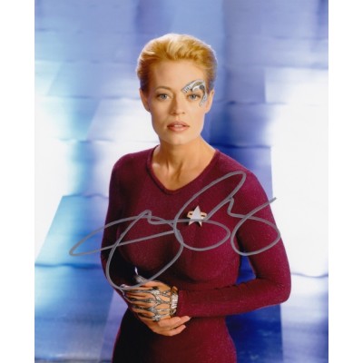 Jeri Ryan autograph (Star Trek: Voyager)