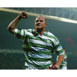 John Hartson autograph (Celtic)