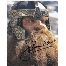 John Rhys-Davies autograph 2 (The Lord of the Rings)