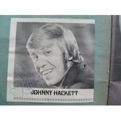 Johnny Hackett autograph