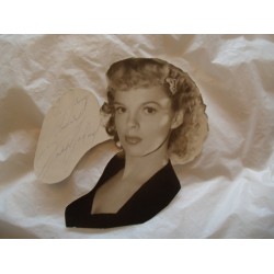 Judy Garland Autograph autograph