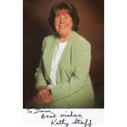 Kathy Staff autograph