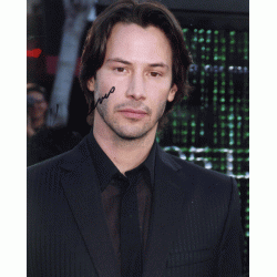 Keanu Reeves autograph (The Matrix; John Wick)