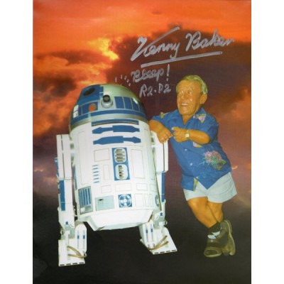 Kenny Baker autograph 1 (Star Wars)