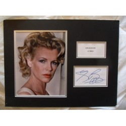 Kim Basinger autograph