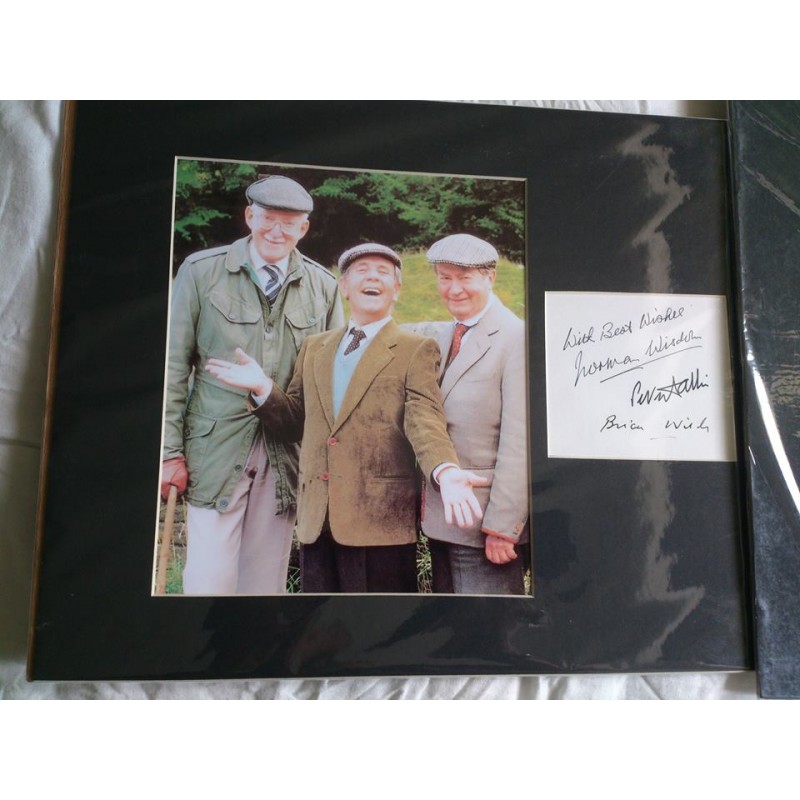 Last of the Summer Wine cast autograph