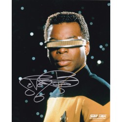 LeVar Burton Star Trek autograph
