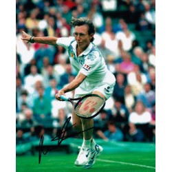 Martina Navratilova autograph