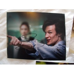 Matt Smith Dr Who autograph