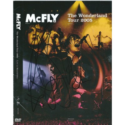 McFly Signed DVD 'The Wonderland Tour 2005'