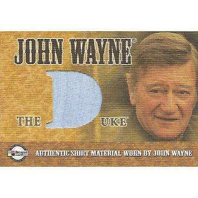 John Wayne Costume Card (Rio Bravo; True Grit)