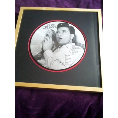 Cliff Richard Framed CD (Move It)