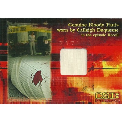 Emily Procter Costume Card (CSI: Miami)