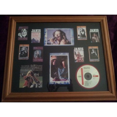 Janis Joplin Framed Collection w/ Disc