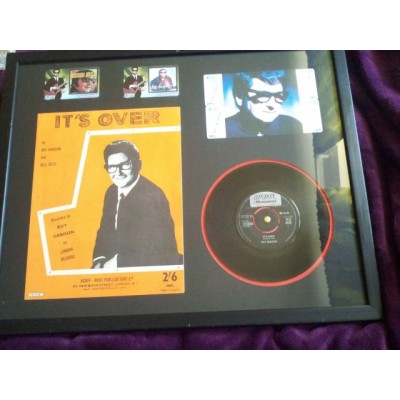 Roy Orbison Framed Collection w/ LP