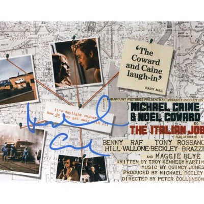 Michael Caine autograph 2 (The Italian Job)