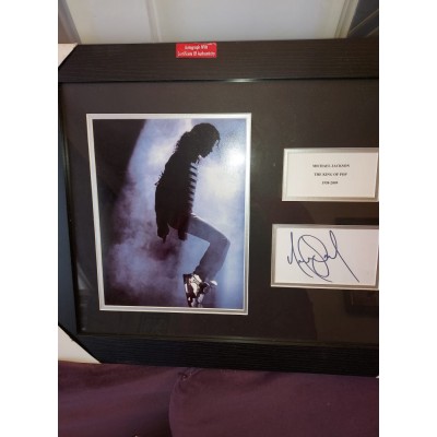 Michael Jackson autograph