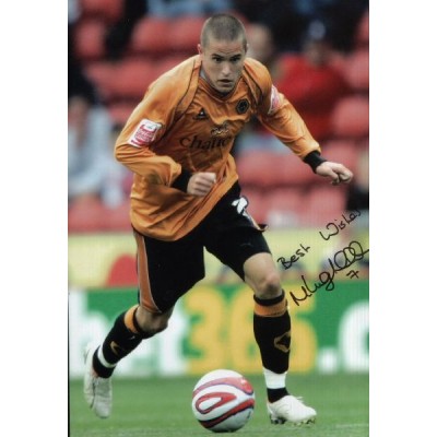 Michael Kightly autograph (Wolves)