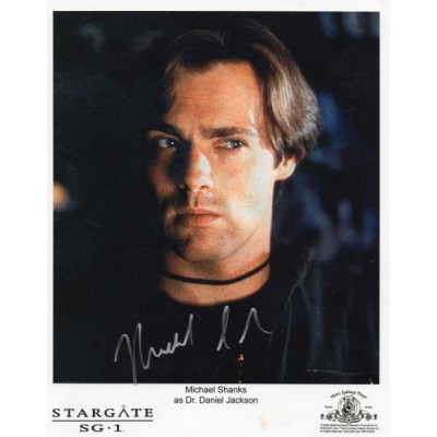 Michael Shanks Stargate autograph
