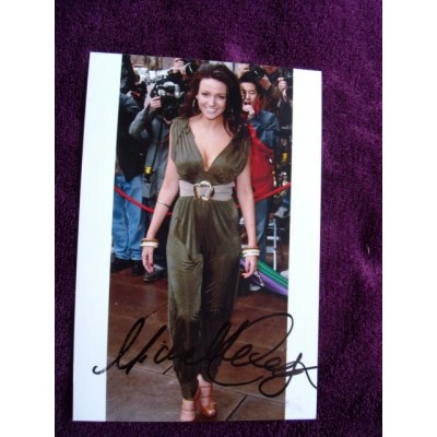 Michelle Keegan autograph (Coronation Street)