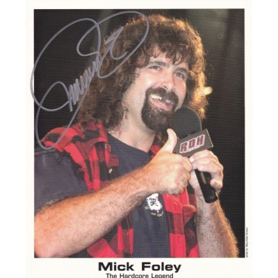 Mick Foley autograph
