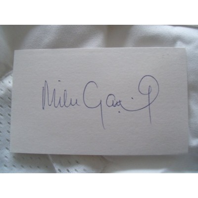 Mike Gatting autograph