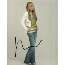 Miley Cyrus autograph 1 (Hannah Montana)