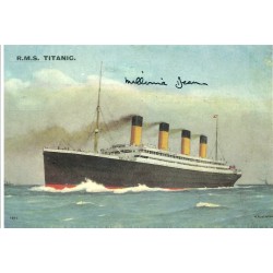 Millvina Dean autograph (R.M.S Titanic)