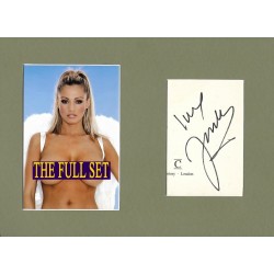 Katie Price autograph (aka Jordan)