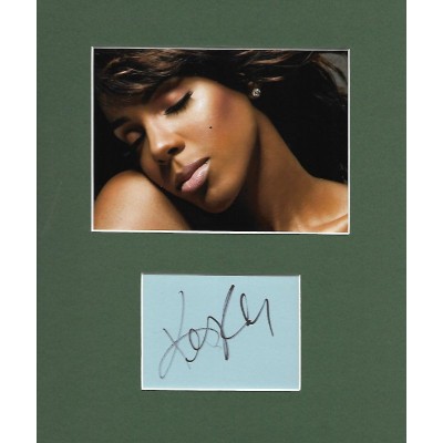 Kelly Rowland autograph (Destiny's Child)