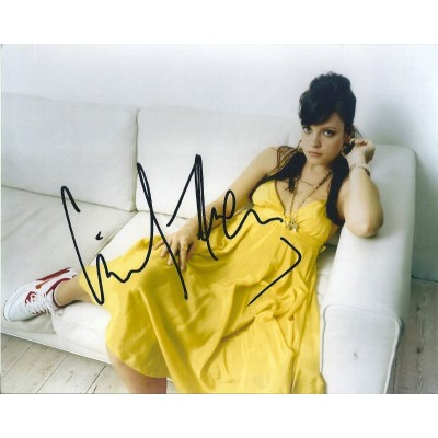 Lily Allen autograph 2